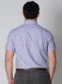 CAMISA MANGA CORTA CELESTE